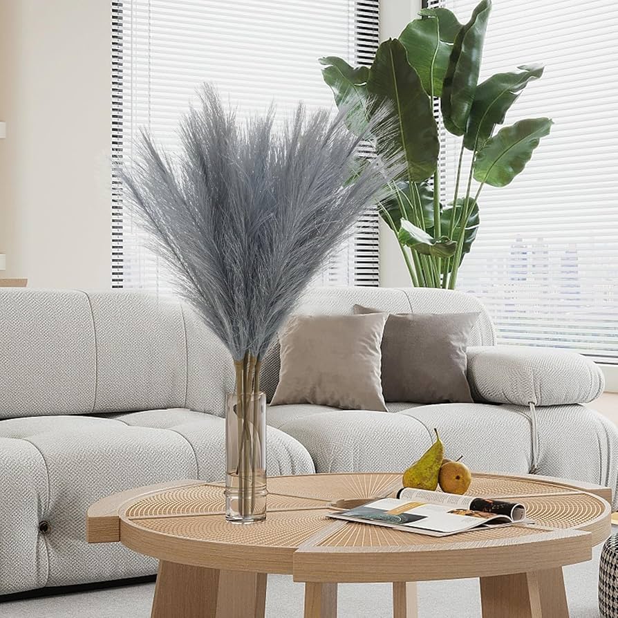 値下げ中‼️パンパスグラス　３０本 Amazon.co.jp: MAKHOT 5ピース グレー パンパスグラス トール